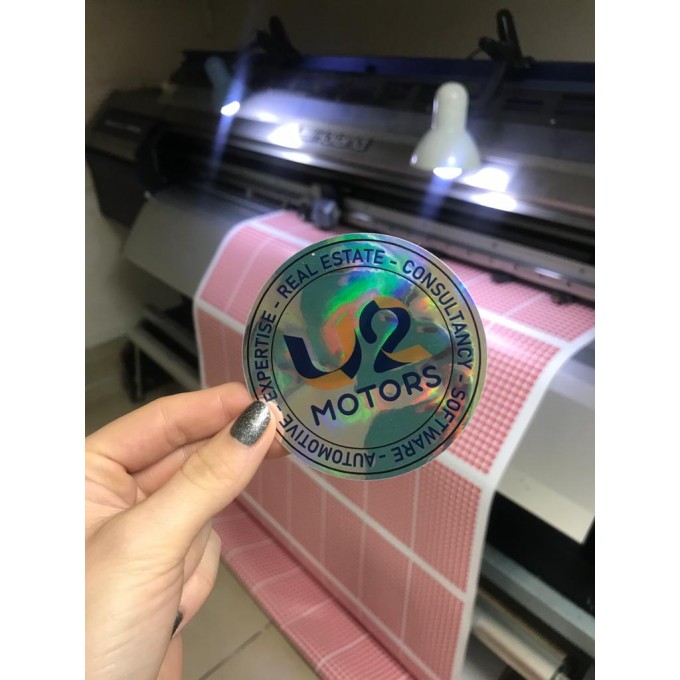 Ofset Baskılar Hologram Etiket / Sticker Baskı