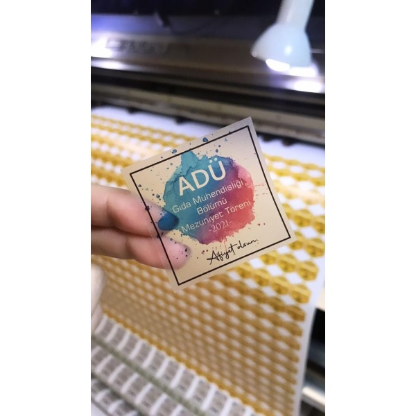Ürün Sticker Baskı