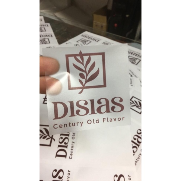 Ürün Sticker Baskı
